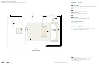 Fulton House — Family room · seating and the garden threshold
