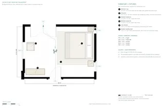 Fulton House — ADU bedroom · furniture and garden access