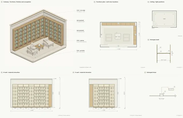 Madinah Family Villa · Quiet library