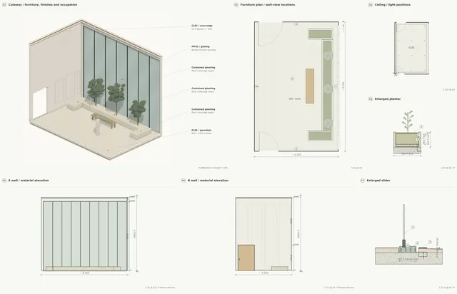 Madinah Family Villa · Indoor garden gallery