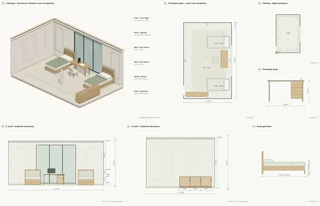 Madinah Family Villa · Shared boys bedroom