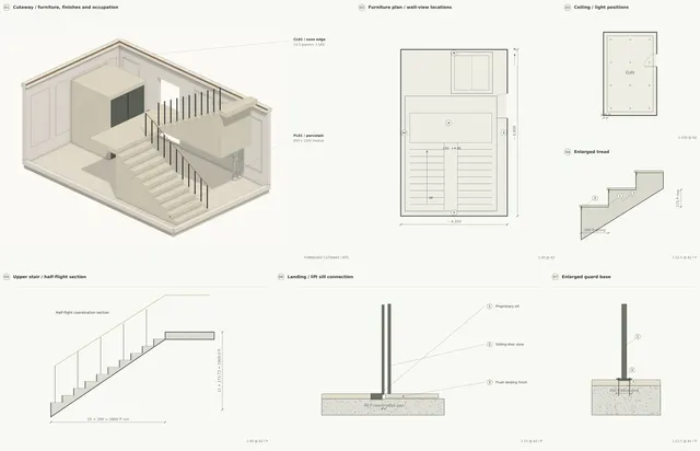 Madinah Family Villa · Stair + lift landing