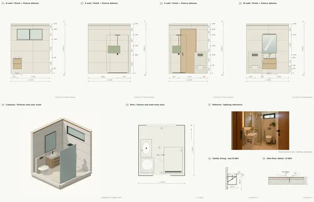 Madinah Family Villa · Driver washroom · complete wall set