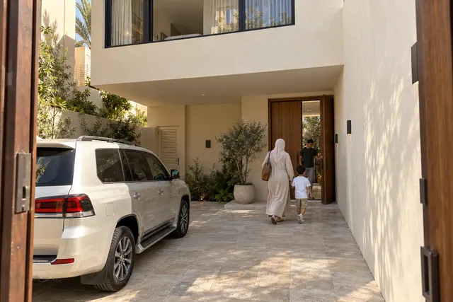 Madinah Family Villa · Exterior · Arrival courtyard