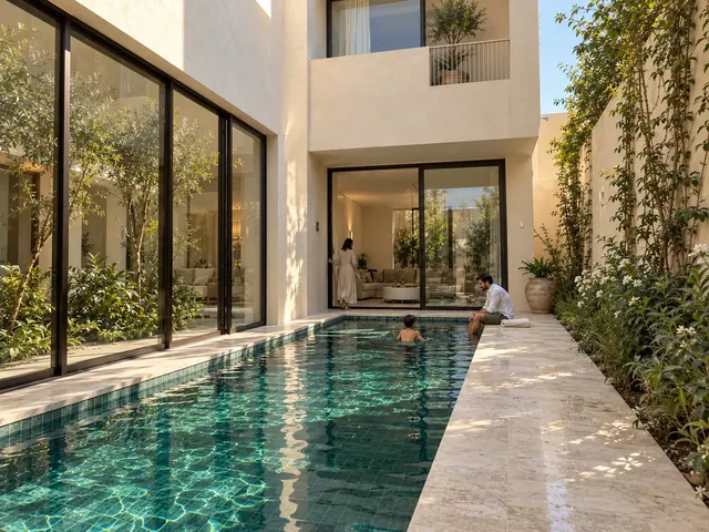 Madinah Family Villa · Exterior · Family swimming