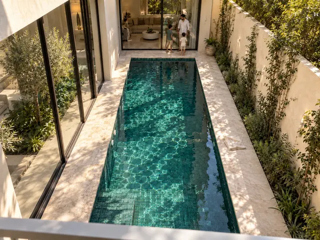 Madinah Family Villa · Exterior · Pool, upper oblique view