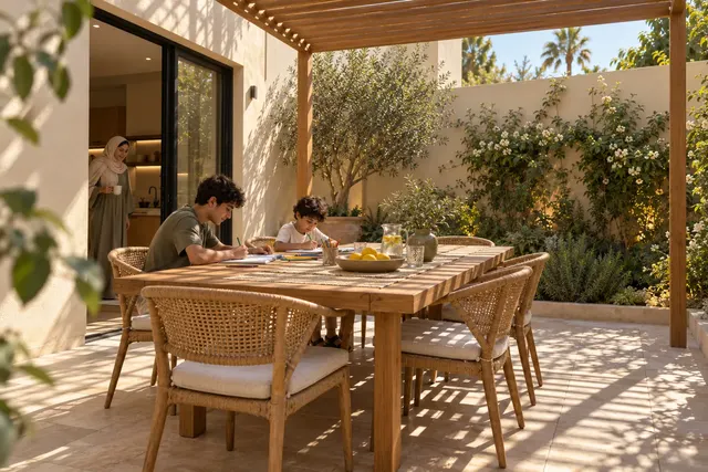 Madinah Family Villa · Exterior · Children drawing outdoors
