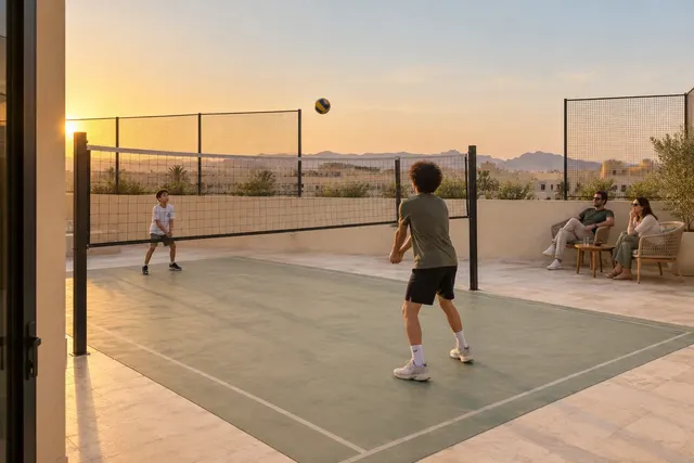 Madinah Family Villa · Exterior · Rooftop family play