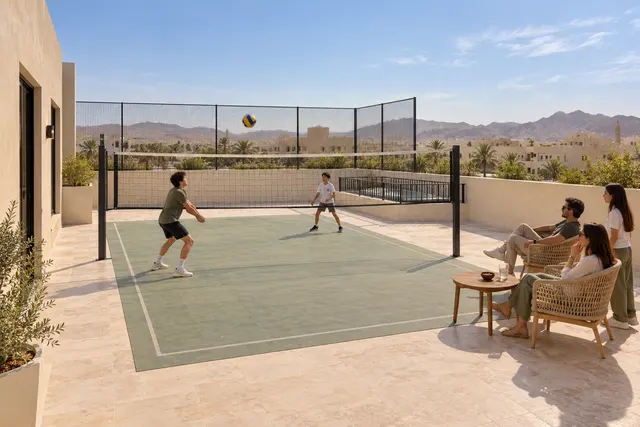 Madinah Family Villa · Exterior · Rooftop family wide view