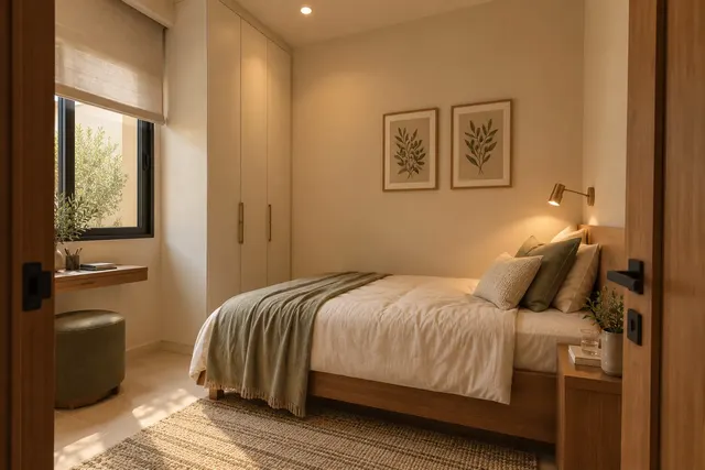 Madinah Family Villa · Interior · Ground-floor staff bedroom