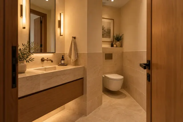 Madinah Family Villa · Interior · Arrival guest powder room