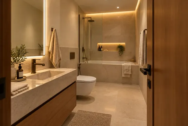 Madinah Family Villa · Interior · Parents bathroom
