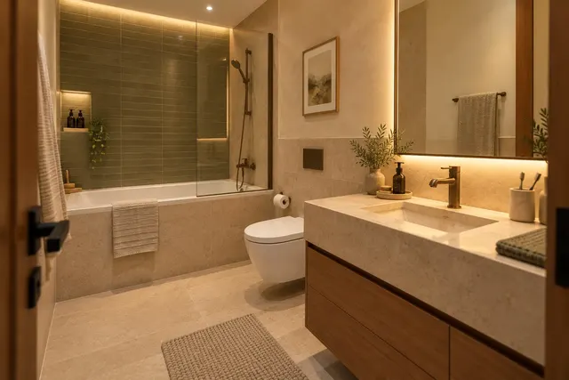 Madinah Family Villa · Interior · Eldest son's adjacent bathroom