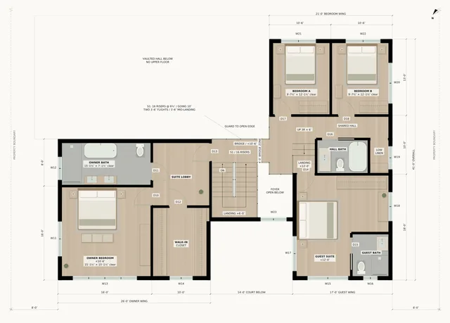 Roxbury Residence — First floor plan